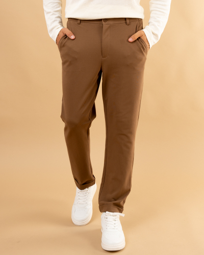 Pantalon texturé