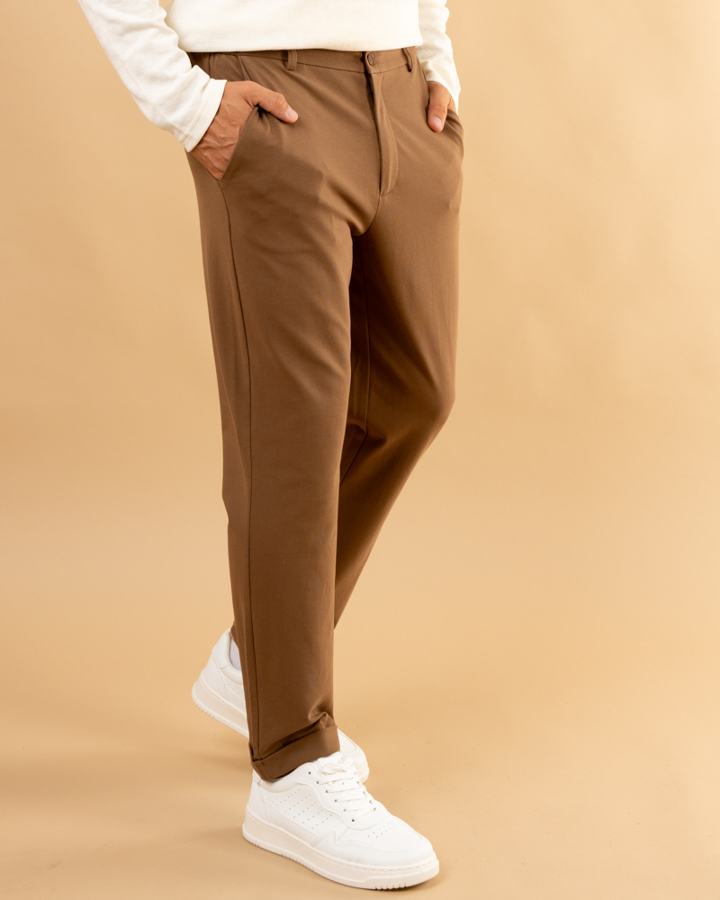 Pantalon texturé