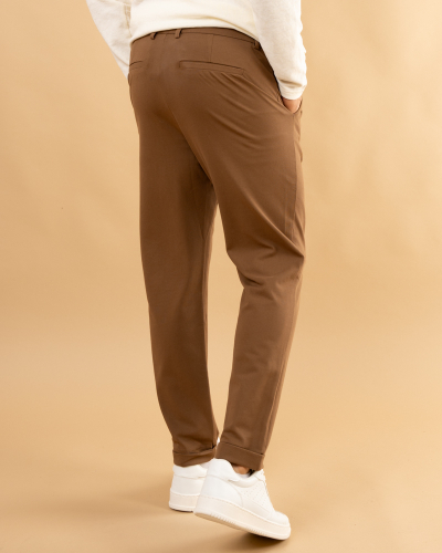 Pantalon texturé