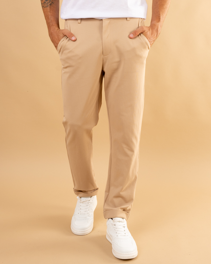 Pantalon texturé