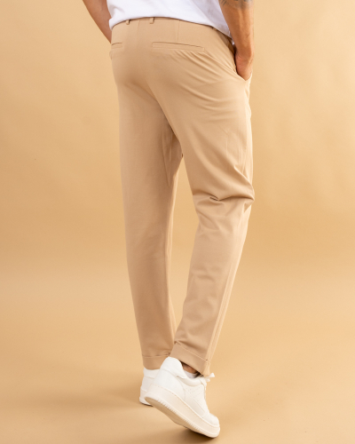 Pantalon texturé