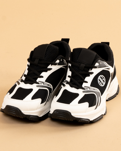 Baskets bicolores