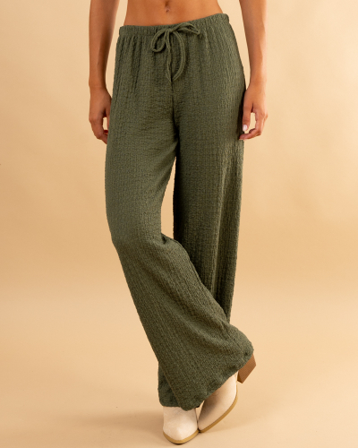 Pantalon gaufre