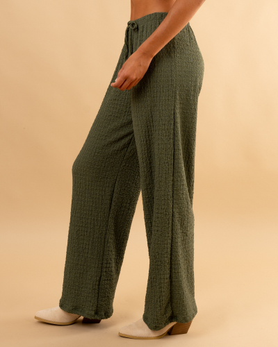 Pantalon gaufre