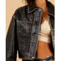 Veste simili délavé