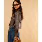 Veste simili délavé