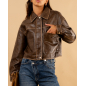 Veste simili délavé