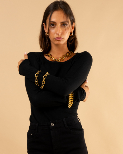 Pull col rond