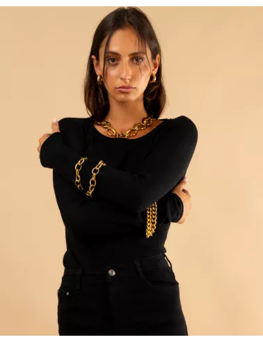 Pull col rond