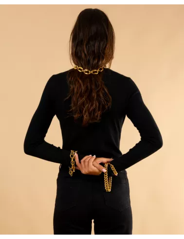 Pull col rond