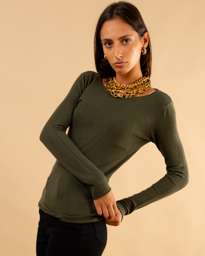 Pull col rond