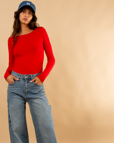 Pull col rond