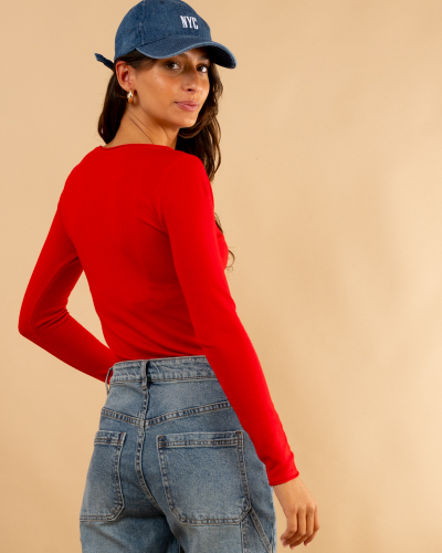 Pull col rond