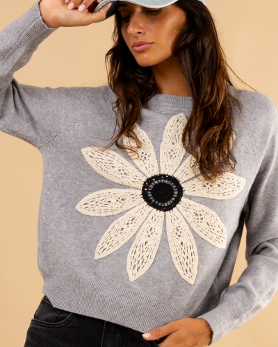 Pull fleur