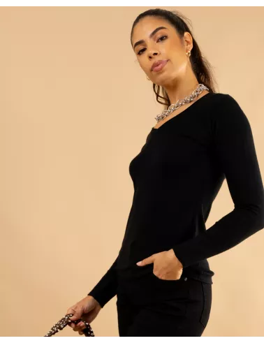 Pull col en v