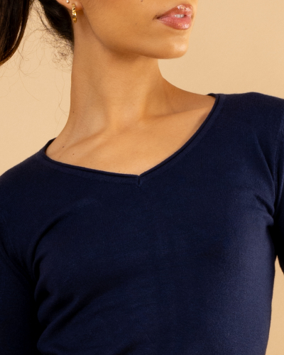 Pull col en v