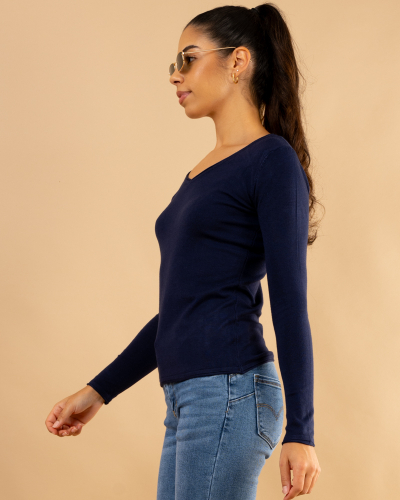 Pull col en v