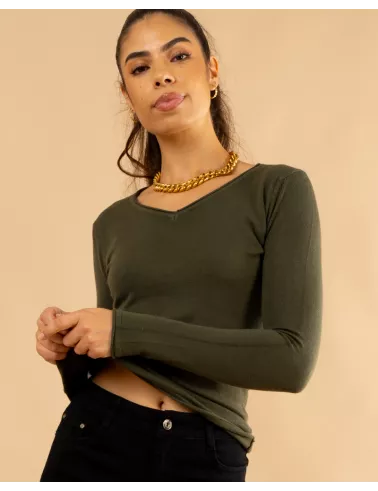 Pull col en v