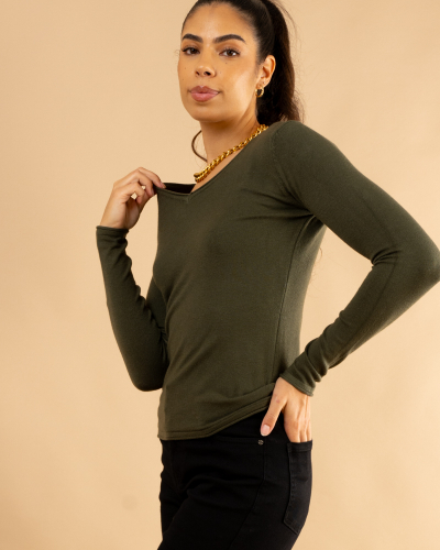 Pull col en v
