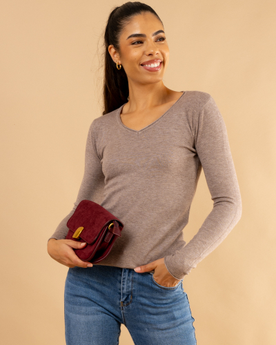 Pull col en v