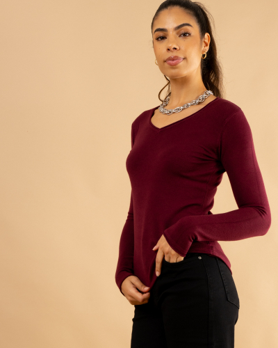 Pull col en v