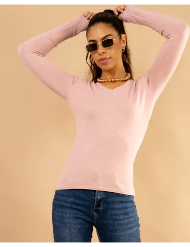 Pull col en v