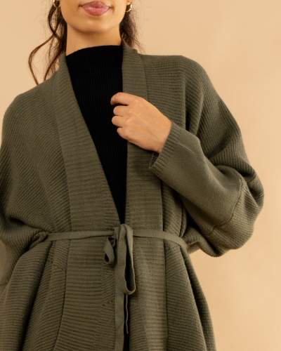 Gilet oversize