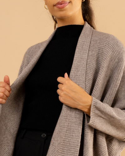 Gilet oversize