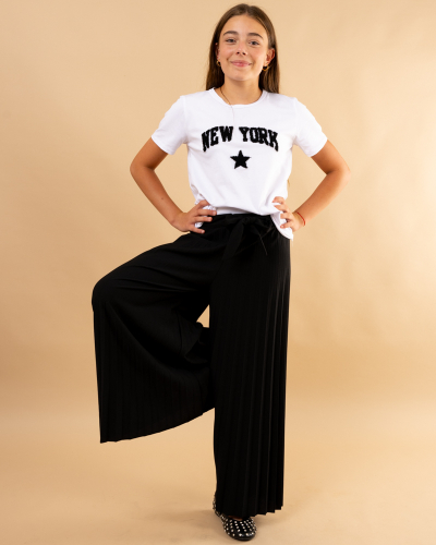 Pantalon plissé