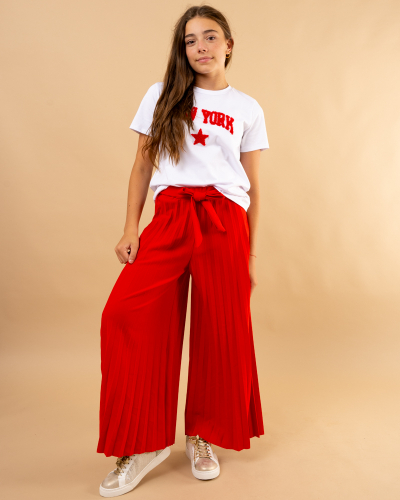 Pantalon plissé