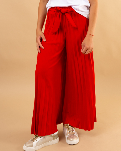 Pantalon plissé