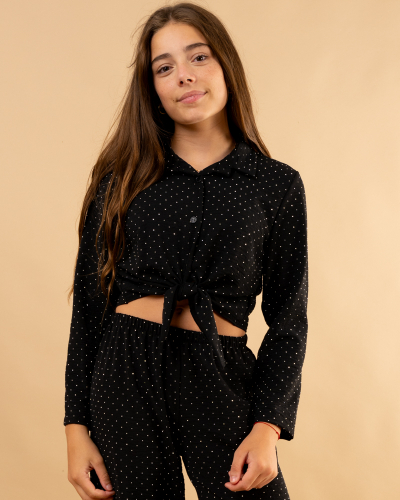Chemise strass