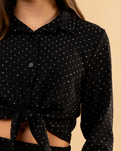 Chemise strass