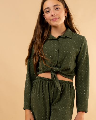 Chemise strass