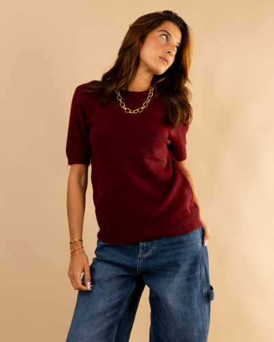 Pull manches courtes