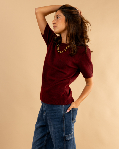 Pull manches courtes
