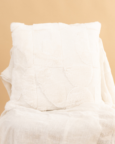 Coussin fourrure