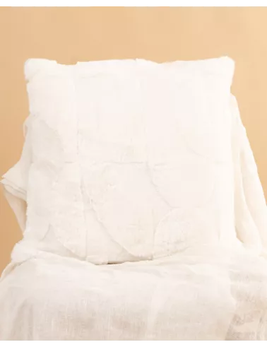 Coussin fourrure