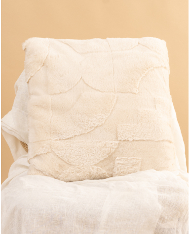 Coussin fourrure