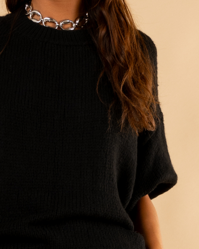 Pull manches courtes