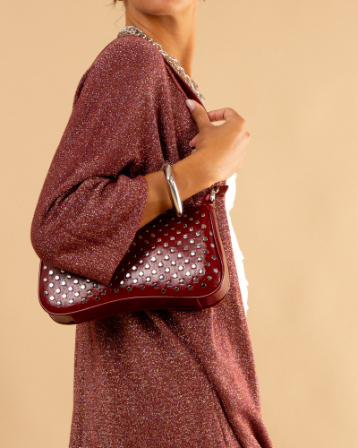 Veste maille lurex