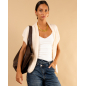 Veste sans manches alpaga