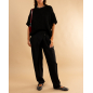 Pantalon bouton décalé Alix