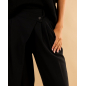 Pantalon bouton décalé Alix