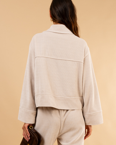 Veste velours structuré Maelle