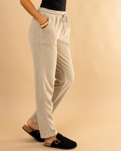 Pantalon bob façon éponge