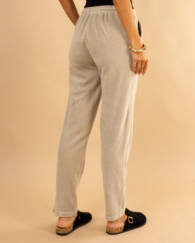 Pantalon bob façon éponge