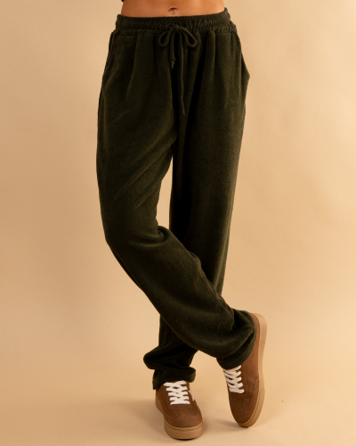 Pantalon bob façon éponge