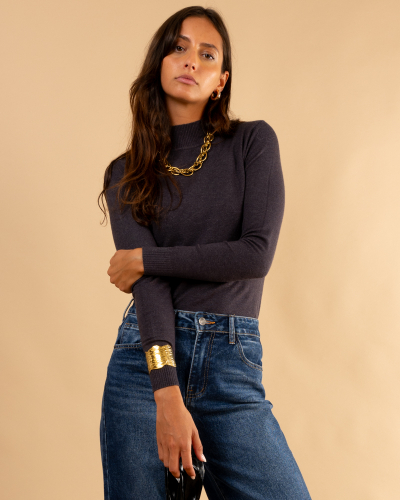 Pull col montant