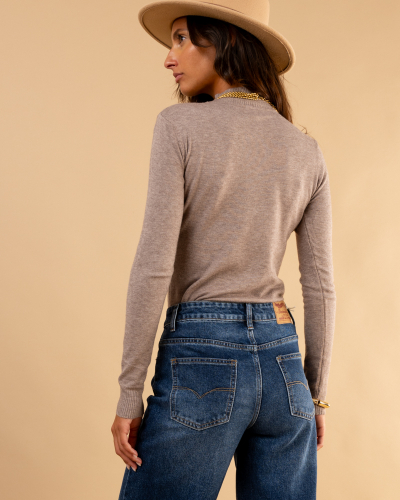 Pull col montant